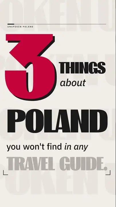 Unspoken Poland Rules shared by Local